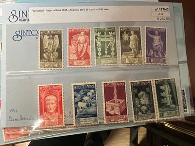 Italia, Colonie e Occupazioni: Importante Accumulazione in Album e Fogli - Inclusi Trieste 