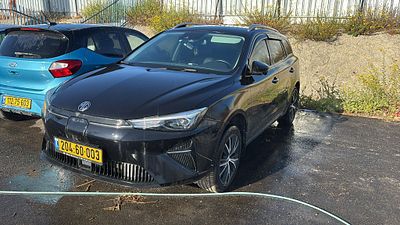 אם ג'י MG-5 מודל 2024. יד נוכחית: ראשונה, בעלות נוכחית: פרטי, רישום מקורי/מקוריות: פרטי