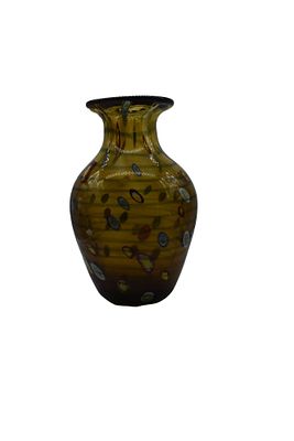 Glass vase, Murrina Murano, cm 30. Vaso in vetro, Murrina Murano, cm 30 
ottime condizioni