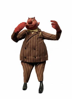 Importante Figura Caricaturale da Esposizione – Manifattura Nordeuropea, 1920 circa, c. 1920 