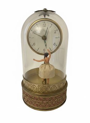 Raro Carillon con Ballerina "Lancel Paris" – Vintage Anni '50 – Automa Musicale di Lusso – 