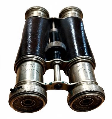 Rarissimo Binocolo Militare d'Onore Lemaire Paris (1850) – Premio del Ministro della Guerra – 