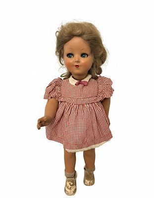 Rara Bambola Meccanica "Camminante" – Made in Italy – Brevetto N. 1422 – Anni '50– Eccellente 