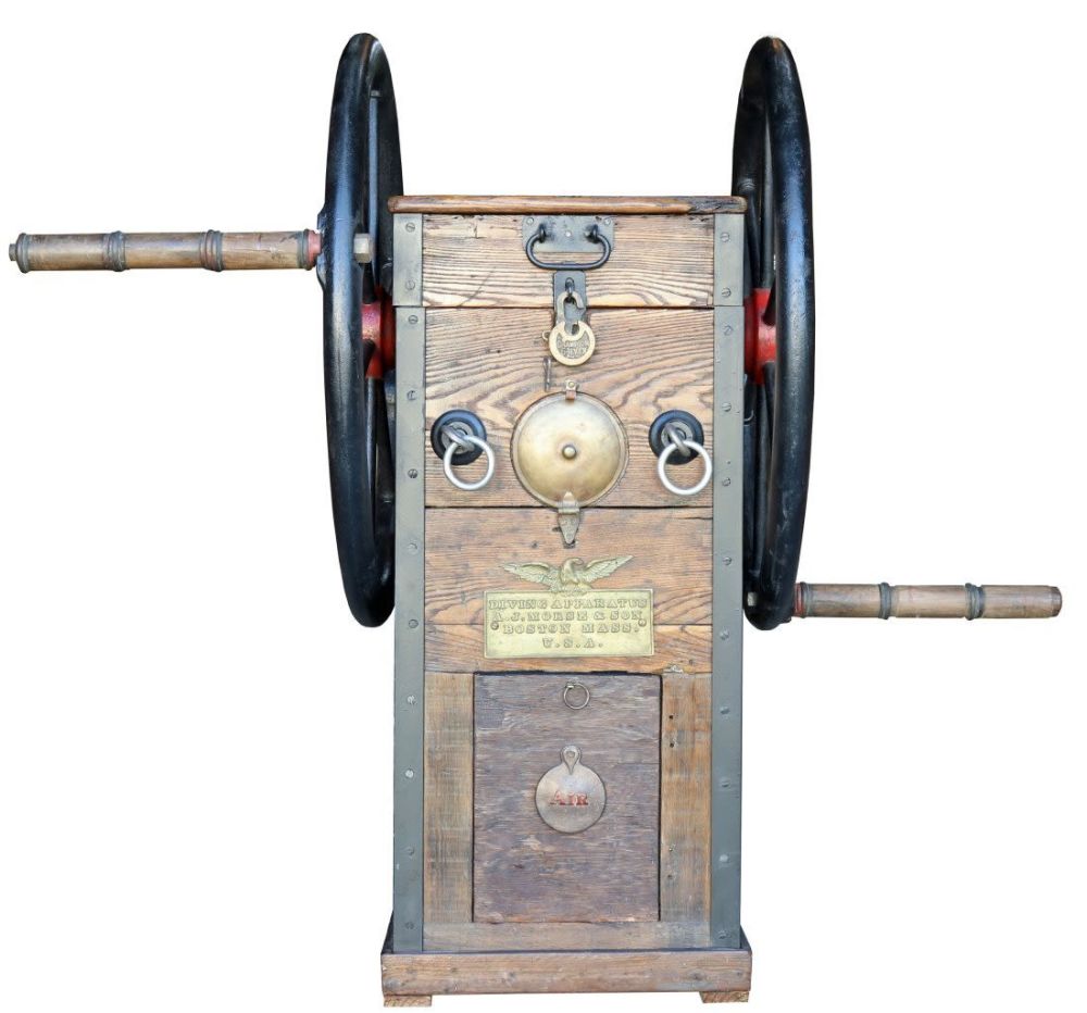 Lot 176: AJ Morse & Son Single Divers Pump Model #3 Circa 1900s