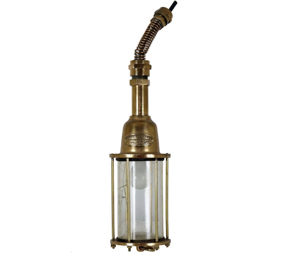 Lot 185: Rare John Date Submarine Hand Lantern Canada