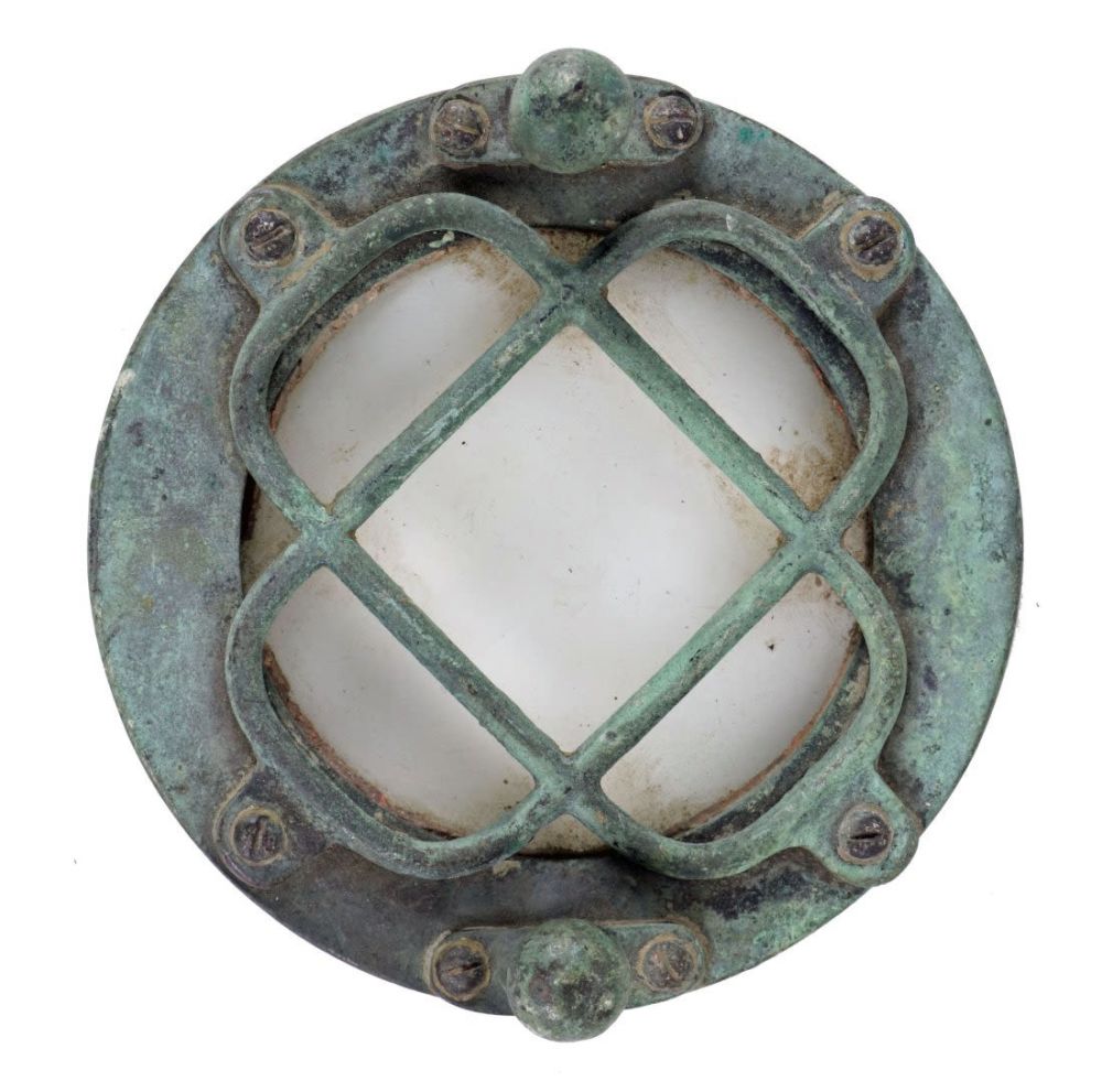 Lot 193: AJ Morse Diving Helmet Threaded Faceplate