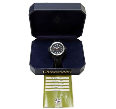 Vintage Chronosport Quarts Compass Watch. This is a vintage Chronosport brand watch. This is the 