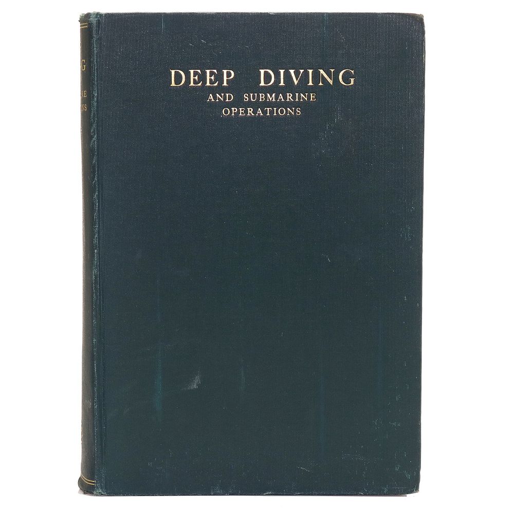 Lot 163: 1935 Siebe Gorman Deep Diving Submarine Operations 4th Edition