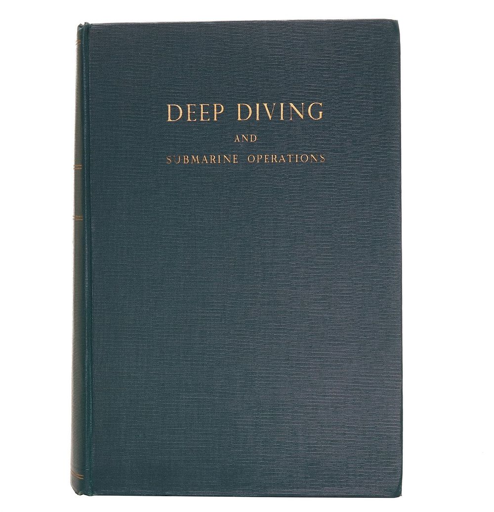 Lot 165: 1955 Siebe Gorman Deep Diving Submarine Operations 6th Edition