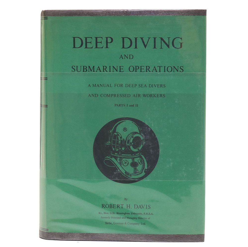 Lot 167: 1981 Siebe Gorman Deep Diving Submarine Operations 8th Edition