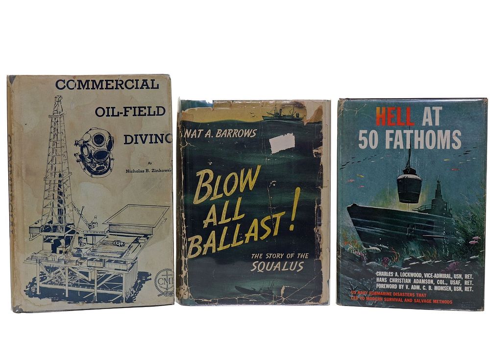 Lot 235: Hell At 50 Fathoms, Blow All Ballast, & Commercial Oil-Field Diving
