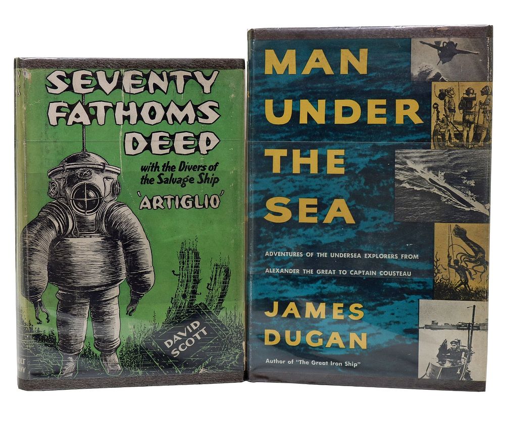 Lot 245: Man Under The Sea & Seventy Fathoms Deep