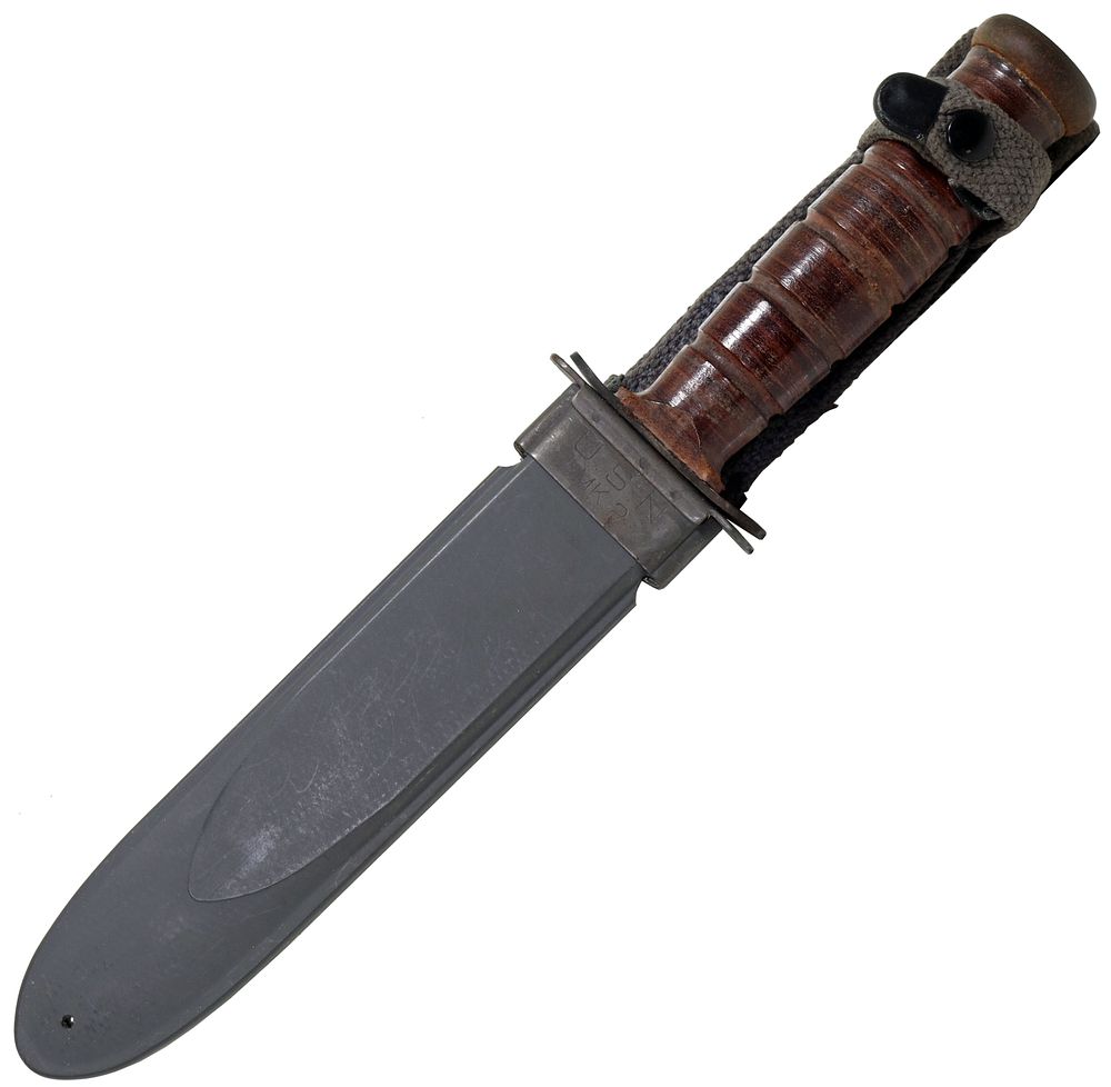US Navy Mark 2 Combat Knife Circa World War 2. This is a very nice example of a Navy Mark 2 