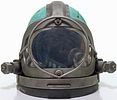 Joe Savoie Fiberglass Motorcycle Diving Helmet #57. In the 21st Century, diving helmets made by Image - 5
