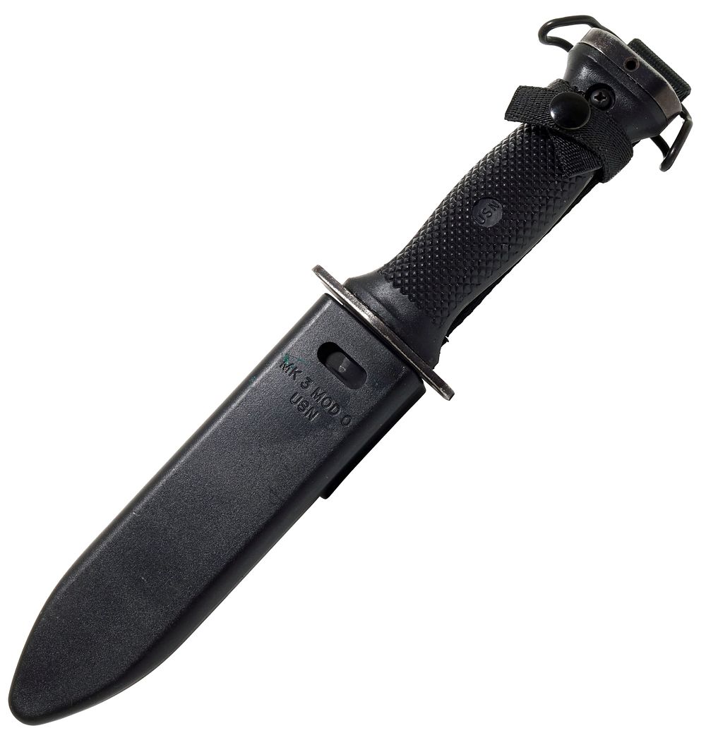 Like New US Navy Mark 3 Dive Combat Knife. This is a like-new, never-used Mark 3 US Navy knife. 