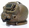 Solid Bronze Miller Model 400 Vintage Diving Helmet. In the world of commercial diving in the Image - 4