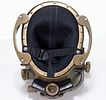Solid Bronze Miller Model 400 Vintage Diving Helmet. In the world of commercial diving in the Image - 11