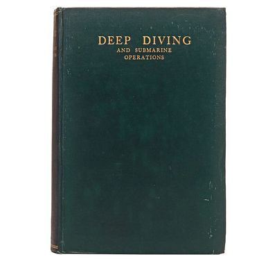 1935 Siebe Gorman Deep Diving & Submarine Operations 4th Edition. This is a 4th Edition of Deep 