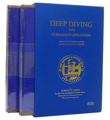 Siebe Gorman 9th Edition 2 Vol. Deep Diving & Submarine Operations. This is a 9th Edition of 
