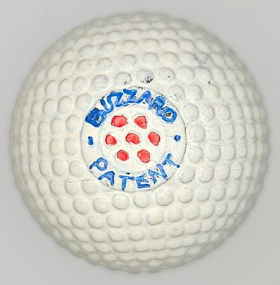 Buzzard 5 Dot Vale Bramble Antique Golf Ball Excellent Condition. This is an excellent example 