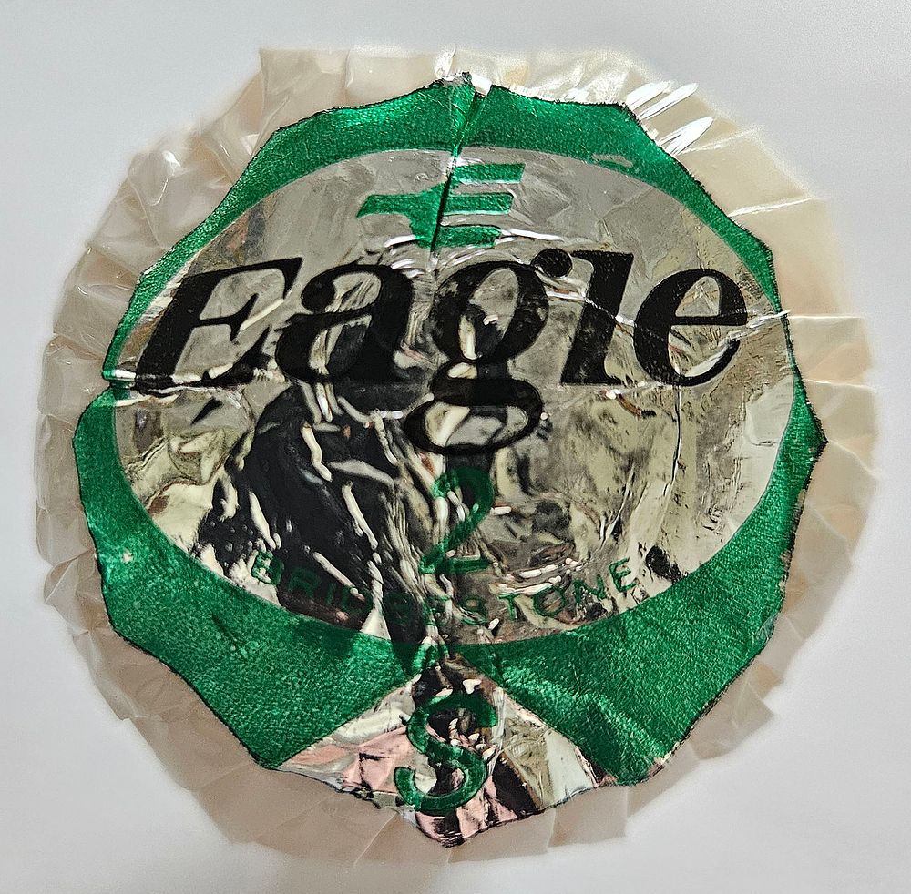 Lot 155: Bridgestone Eagle #2 S Vintage Golf Ball In Original Wrapper