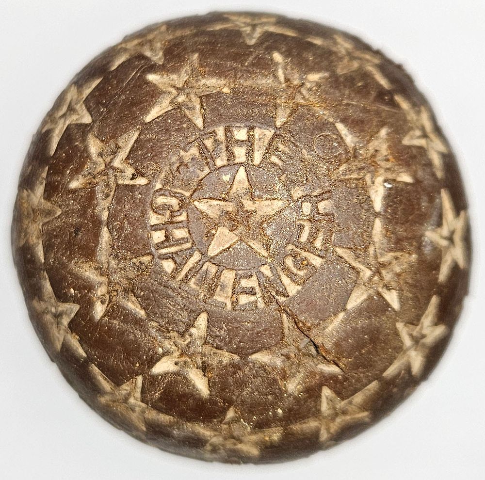 Lot 177: Cochrane’s Star Challenger 1905-1910 Antique Golf Ball