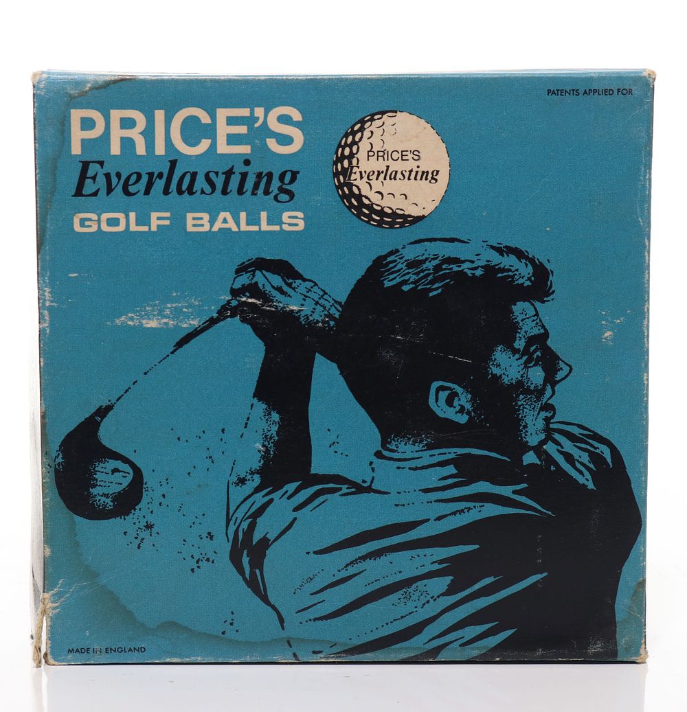 Lot 183: Price’s Everlasting Box Of English Golf Balls