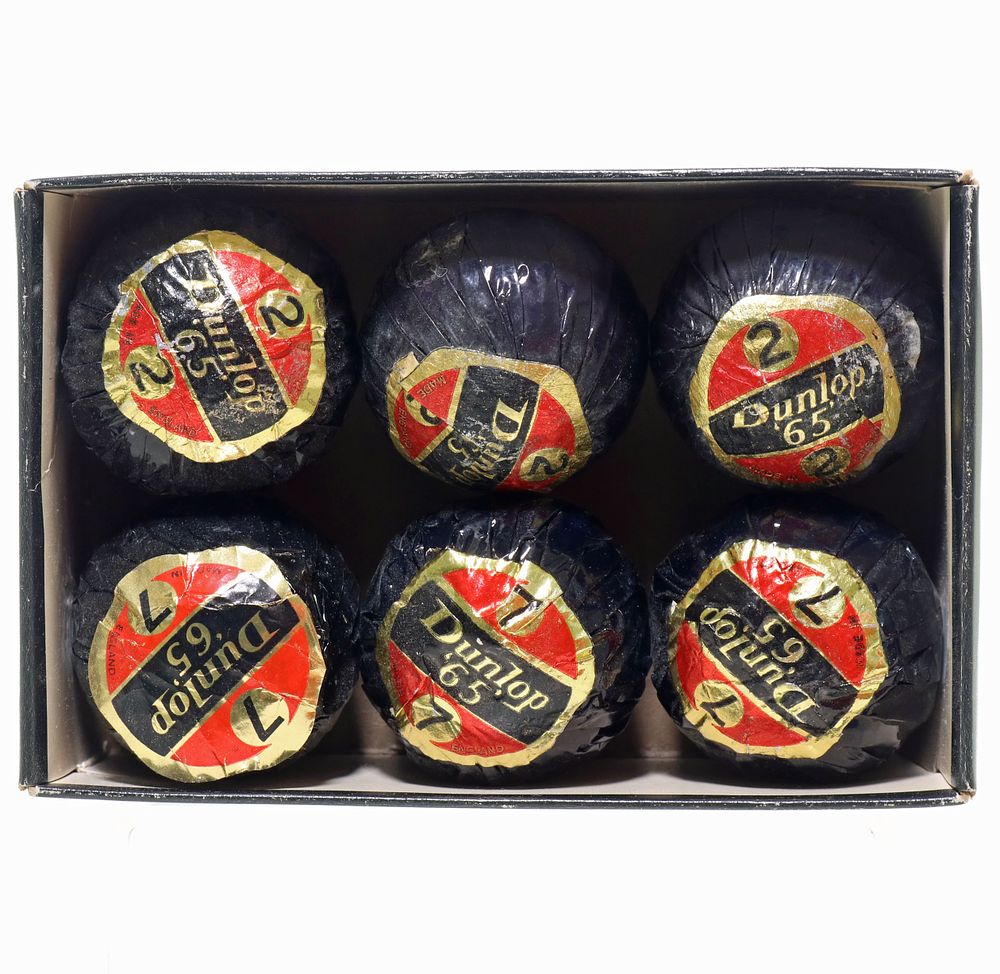 Lot 191: Box of Six Dunlop 65 British Golf Balls