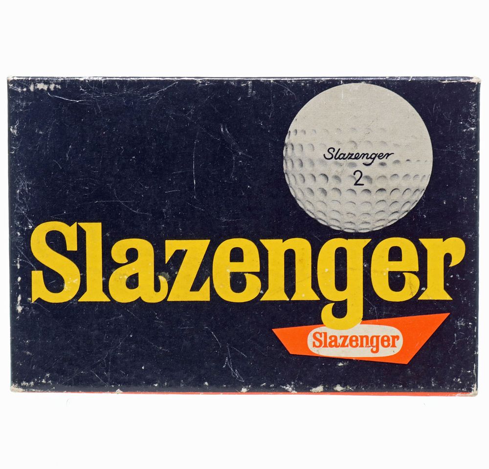 Lot 192: Box of Six Slazenger Two Dot British Golf Balls