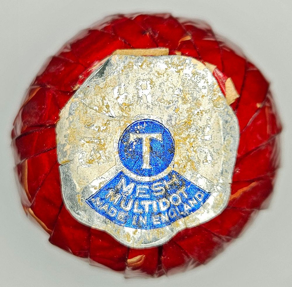 Lot 215: Silvertown Mesh Multidot Antique Golf Ball In Original Wrapper