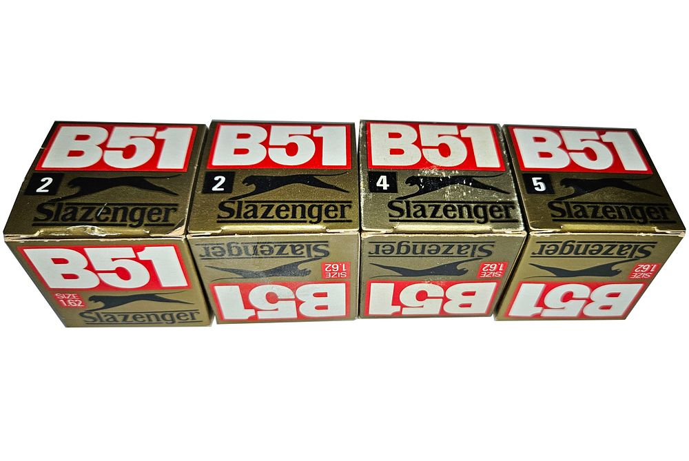 Lot 239: 4 Slazenger B51 Vintage Golf Balls In Original Boxes
