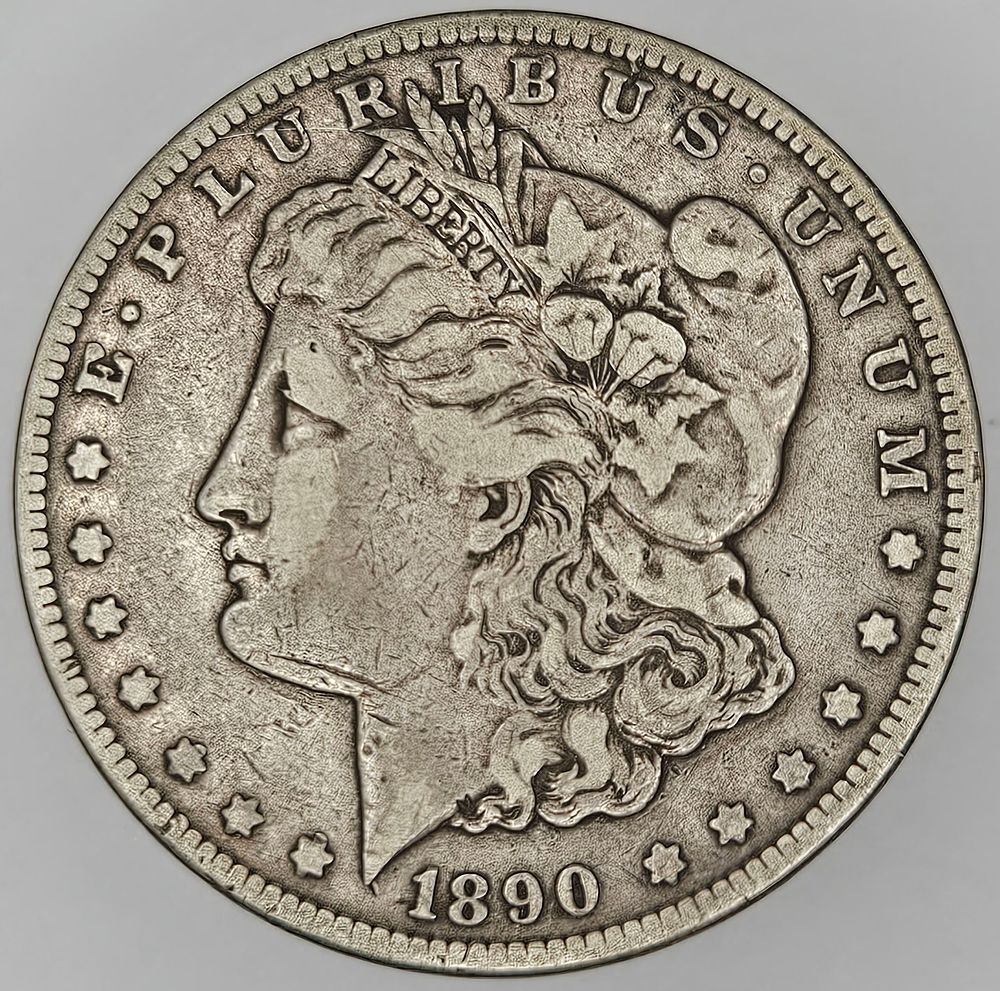 Lot 305: 1890 CC Carson City Morgan Dollar Silver Very Good Condition
