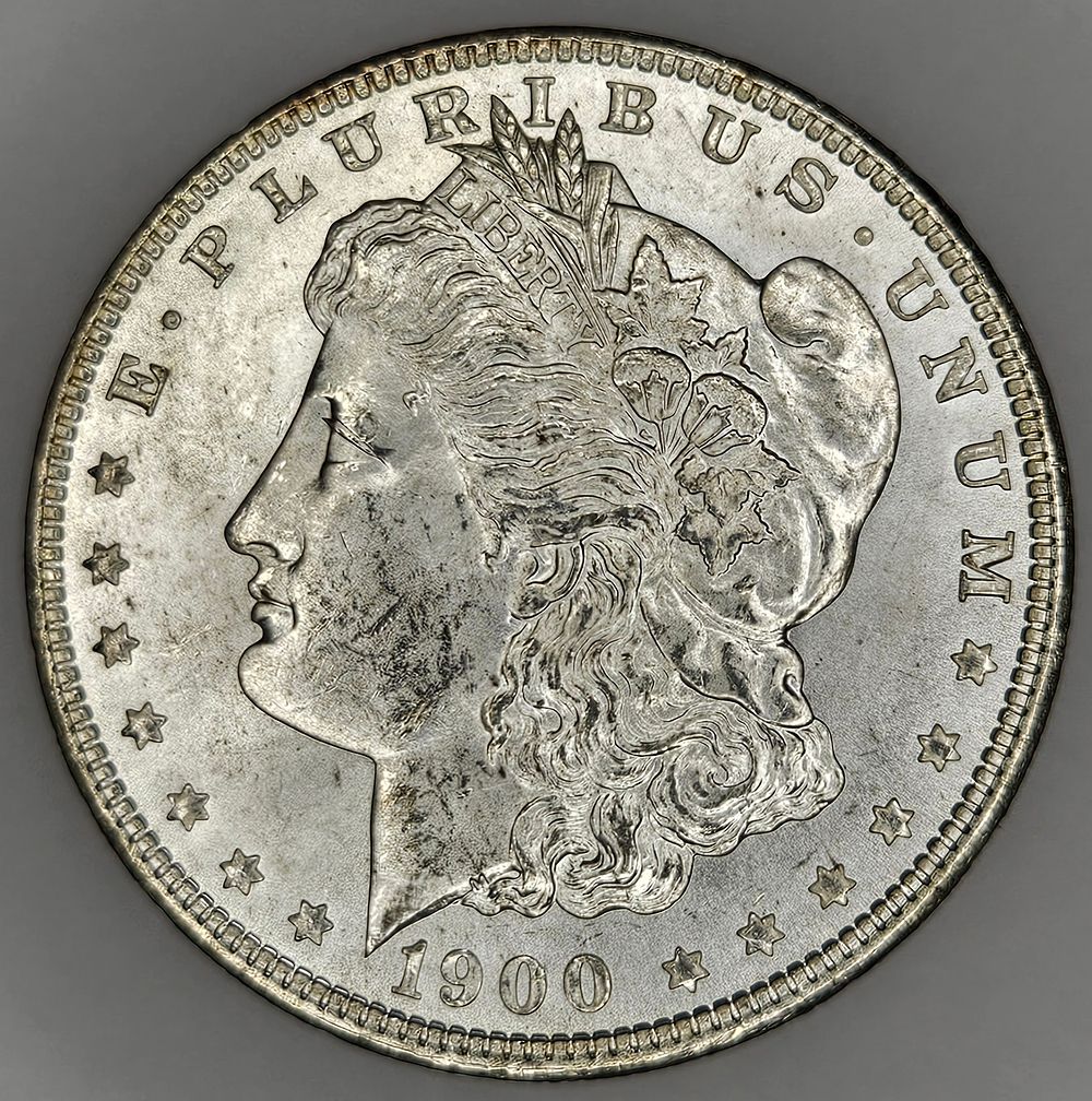 Lot 308: 1900 P Philadelphia Morgan Dollar Silver Very Nice Condition