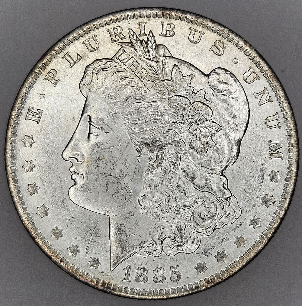 Lot 309: 1885 O New Orleans Morgan Dollar Silver Very Nice Condition