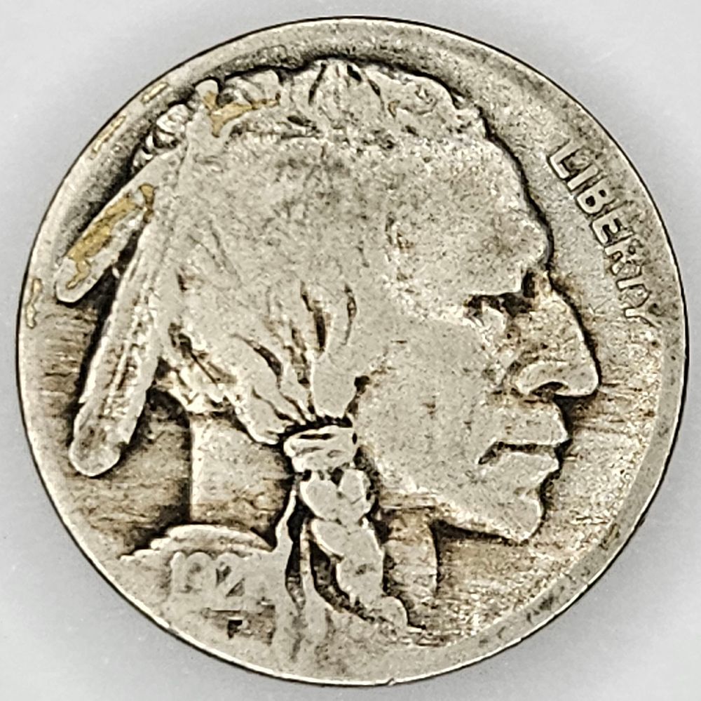 Lot 312: 1921 S Buffalo Nickel In Readable Condition