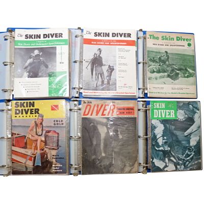 46 Issues Of Skin Diver Magazine 1952 to 1958. This is a wonderful collection of original The 