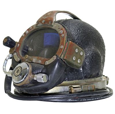 Kirby Morgan Superlite Model 27 Diving Helmet. This is a classic Model 27 Superlite diving 