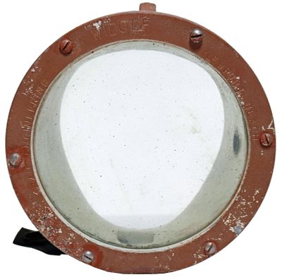 Scarce Widolf RAM Engineering Aluminum Diving Mask. This is an example of the iconic Widolf cast 