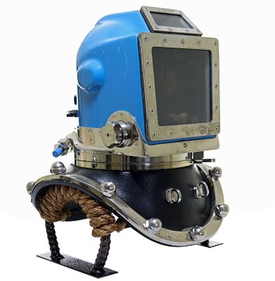 Advanced Diving Swindell Diving Helmet With Breastplate. This iconic diving helmet was made by 