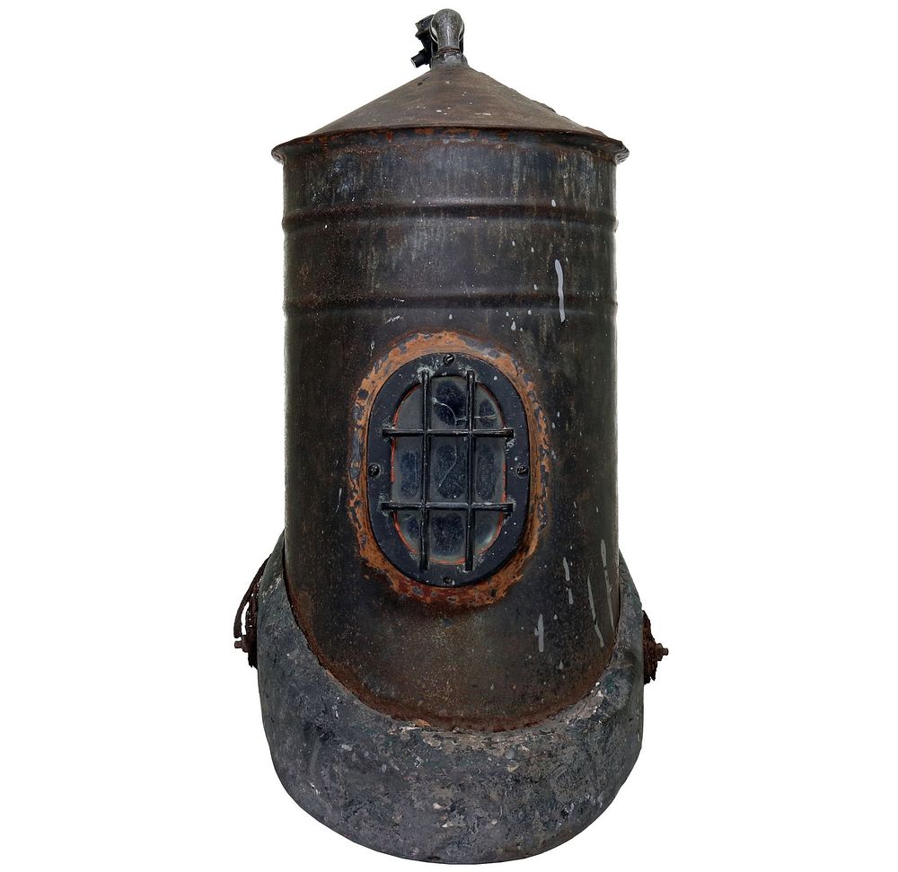 Lot 179: Incredible Great Depression Era Shallow Water Diving Helmet