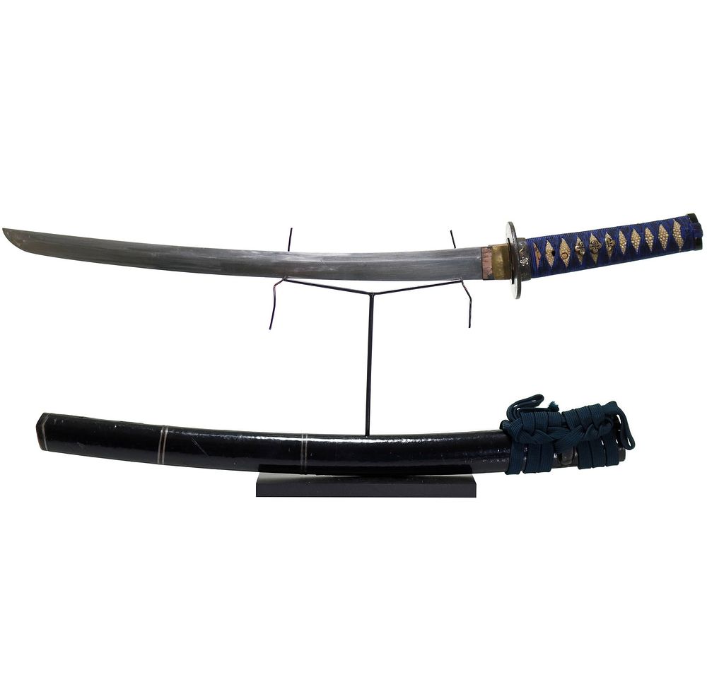 Lot 218: Original Samuri Japanese Katana Sword 22.5 Inches Long