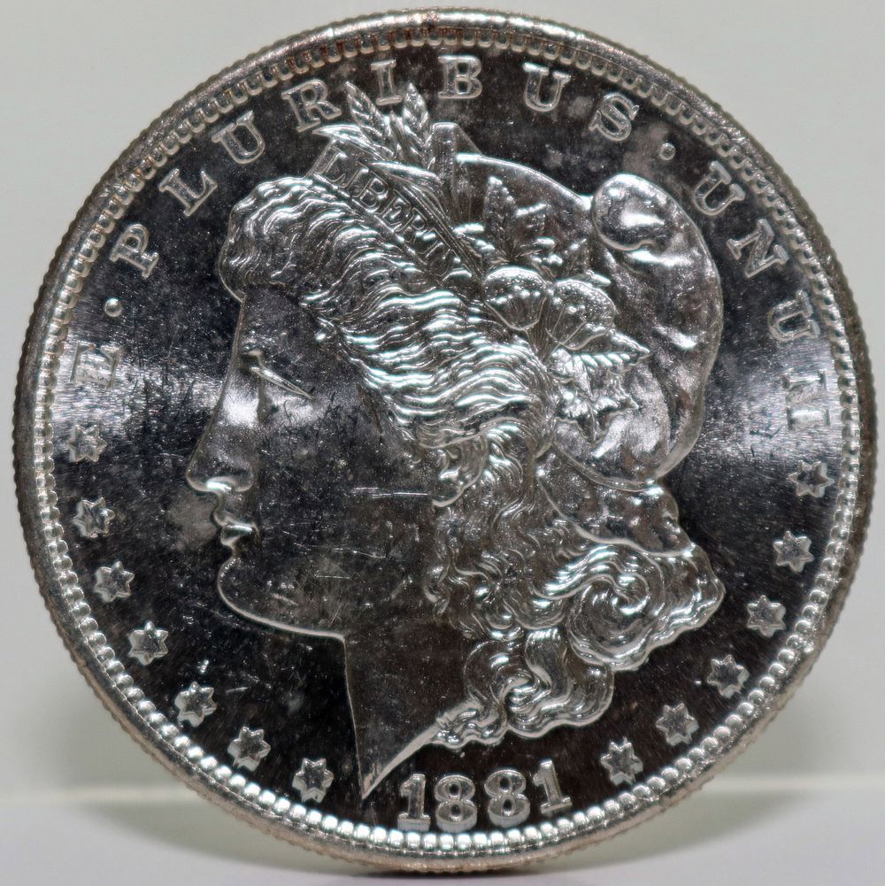 Lot 230: 1881 S US Morgan Silver Dollar Coin
