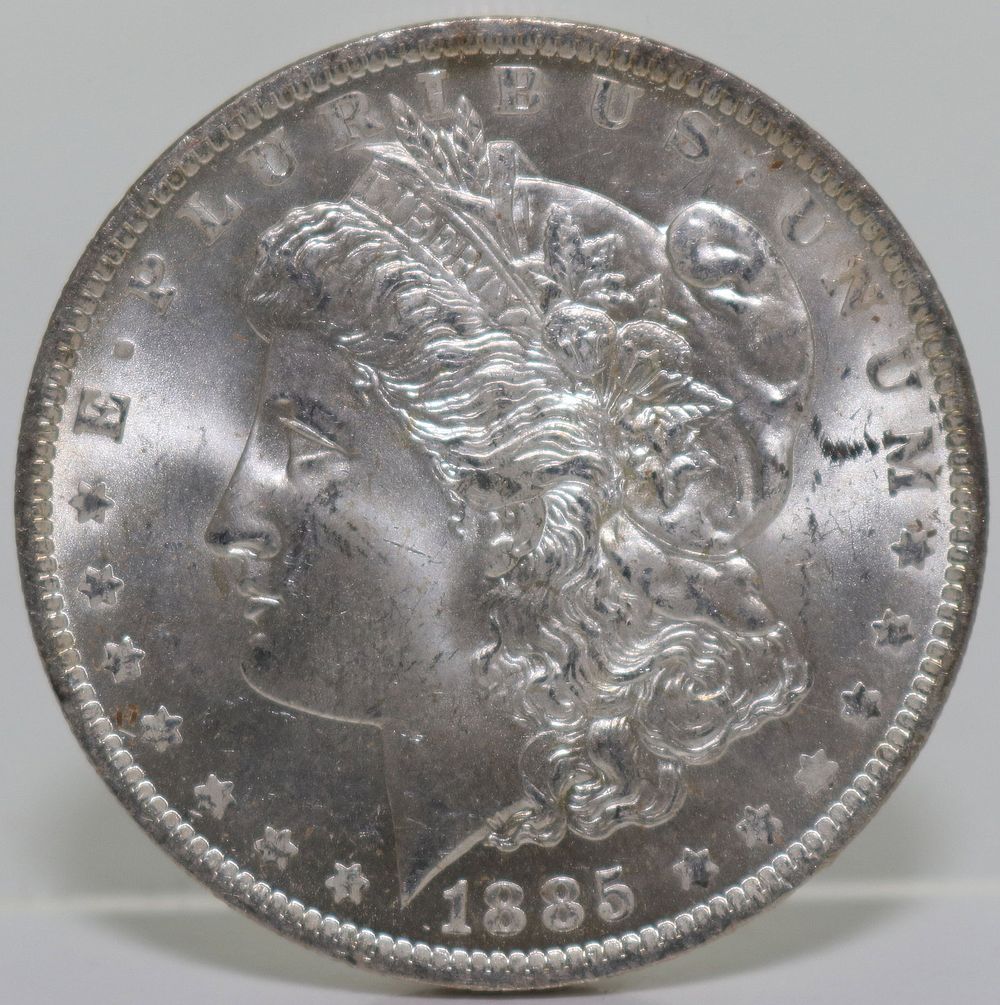 Lot 231: 1885 O US Morgan Silver Dollar Coin