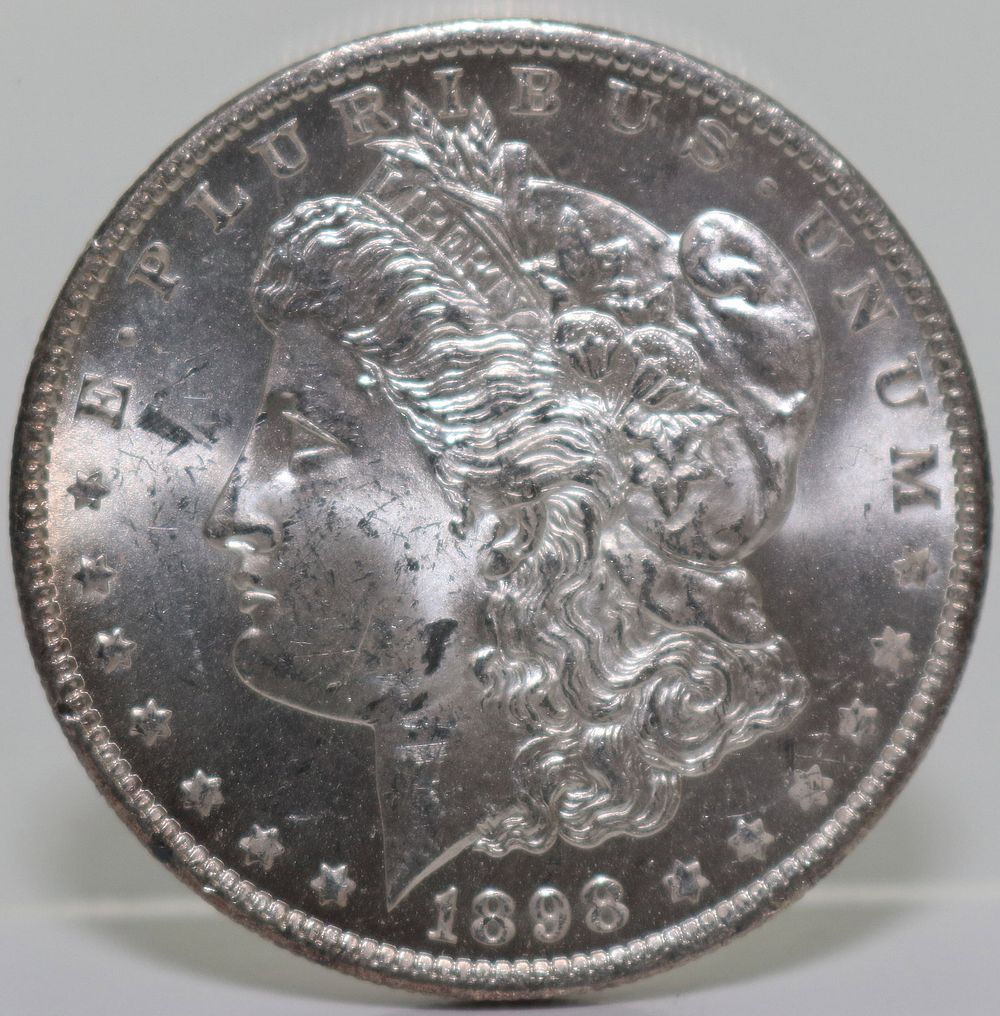 Lot 232: 1898 O US Morgan Silver Dollar Coin