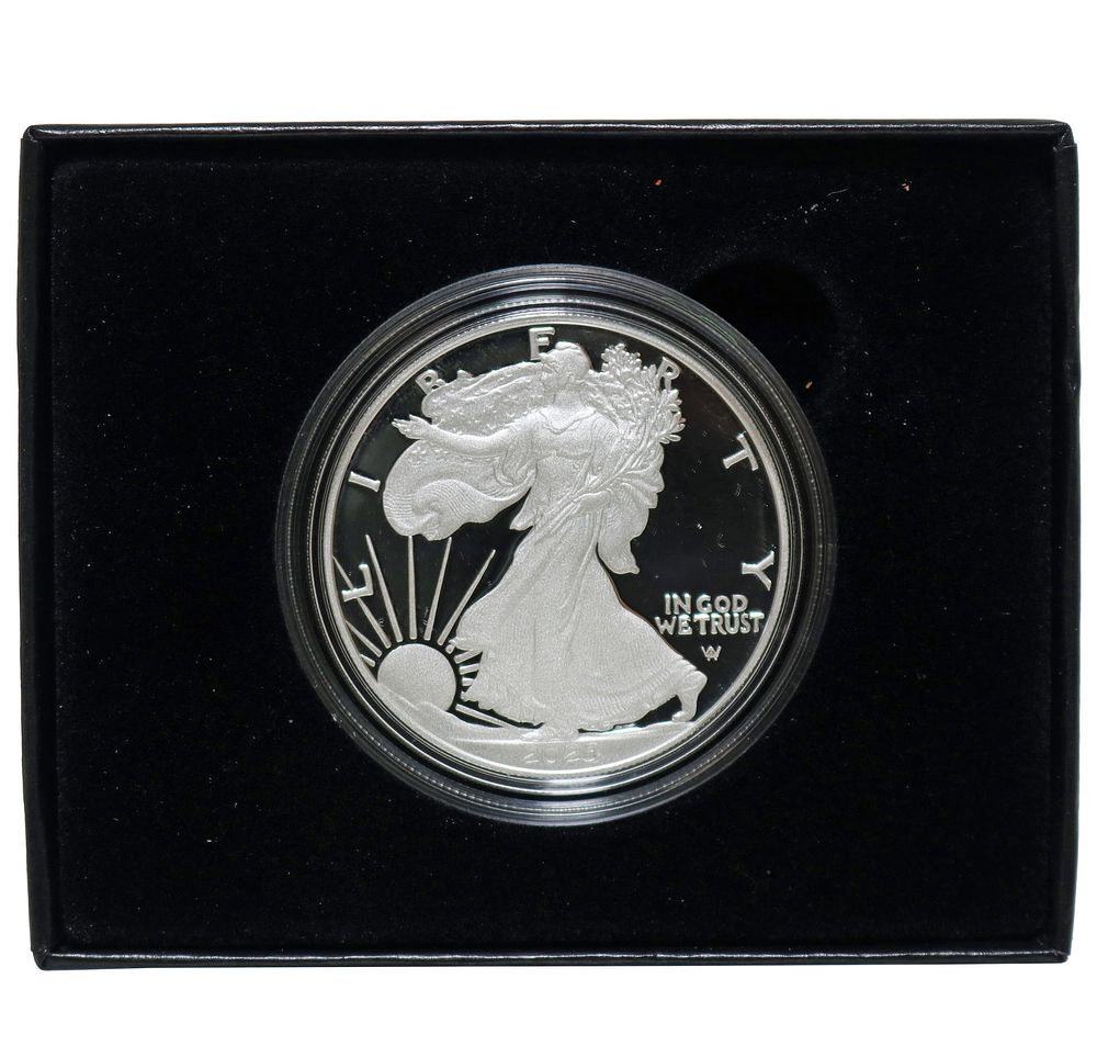 Lot 234: 2023 US Mint American Eagle 1 Ounce Silver Proof Coin