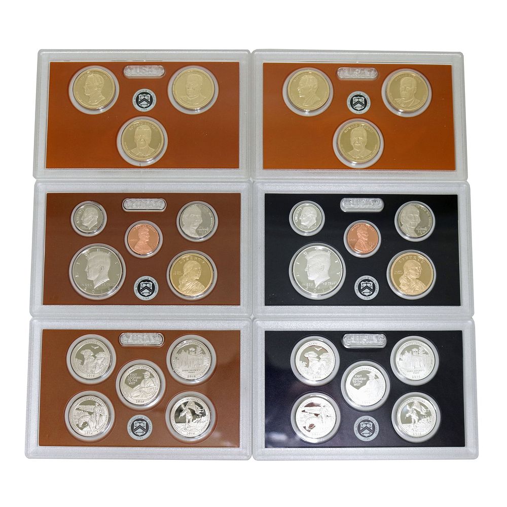Lot 241: 2016 US Mint Silver Proof & Proof Sets