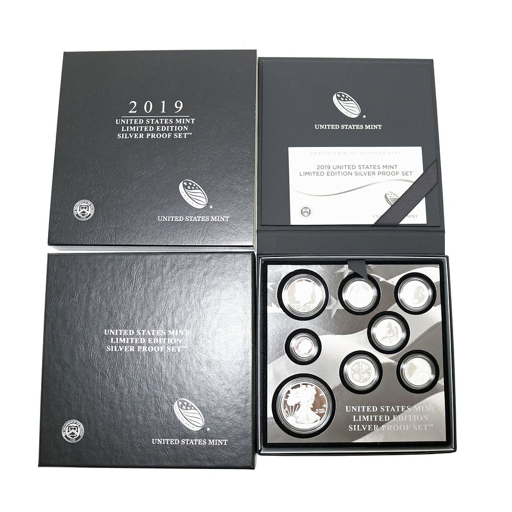 Lot 242: 2019 US Mint Limited Edition Silver Proof Set
