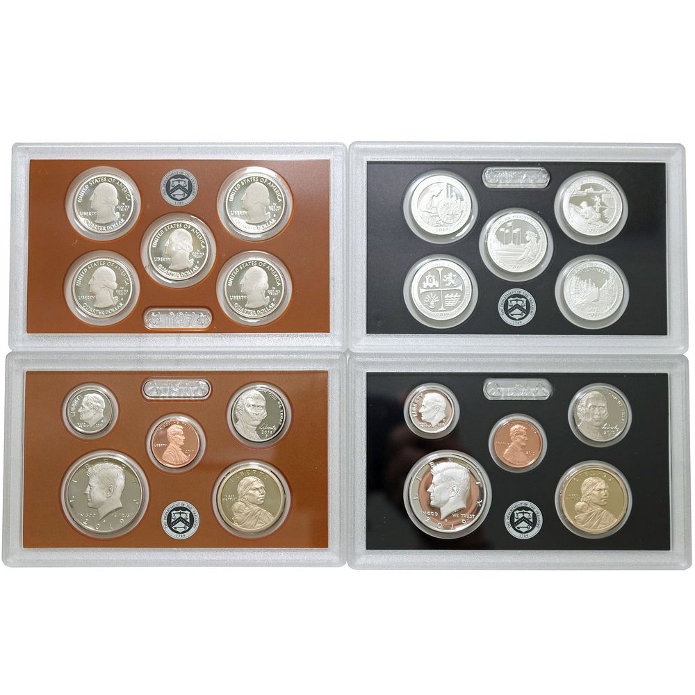 Lot 243: 2019 US Mint Silver Proof & Proof Sets
