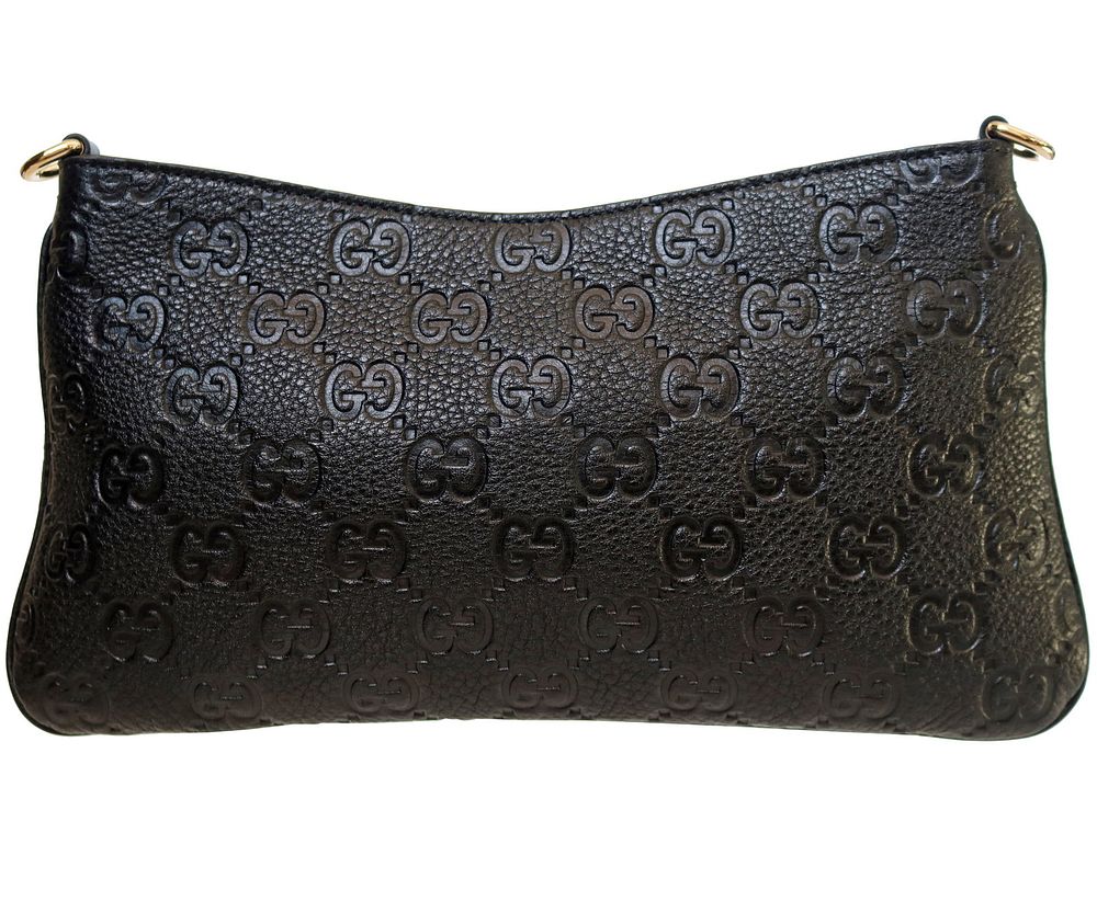 Lot 261: GUCCI GG Emblem Small Shoulder Bag