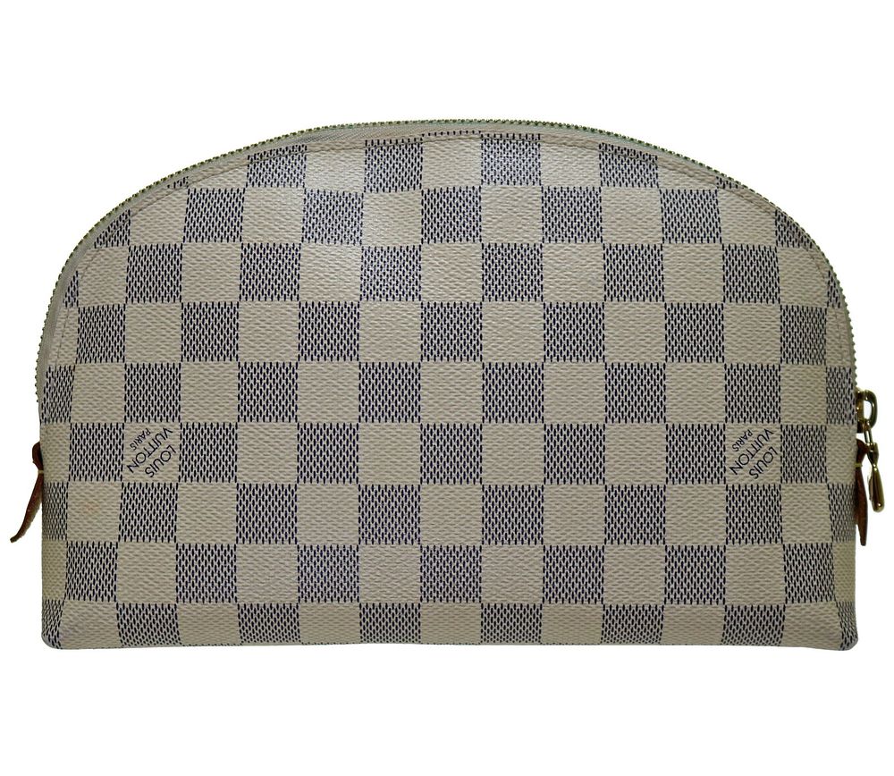 Lot 268: Louis Vuitton Damier Azur GM Cosmetic Pouch (N23346)